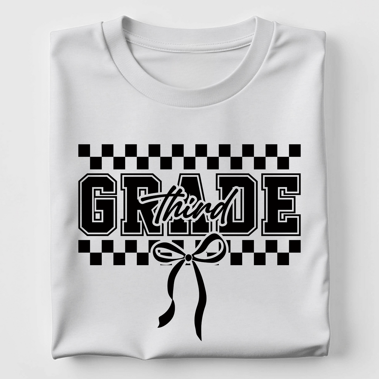Third Grade - Black Check