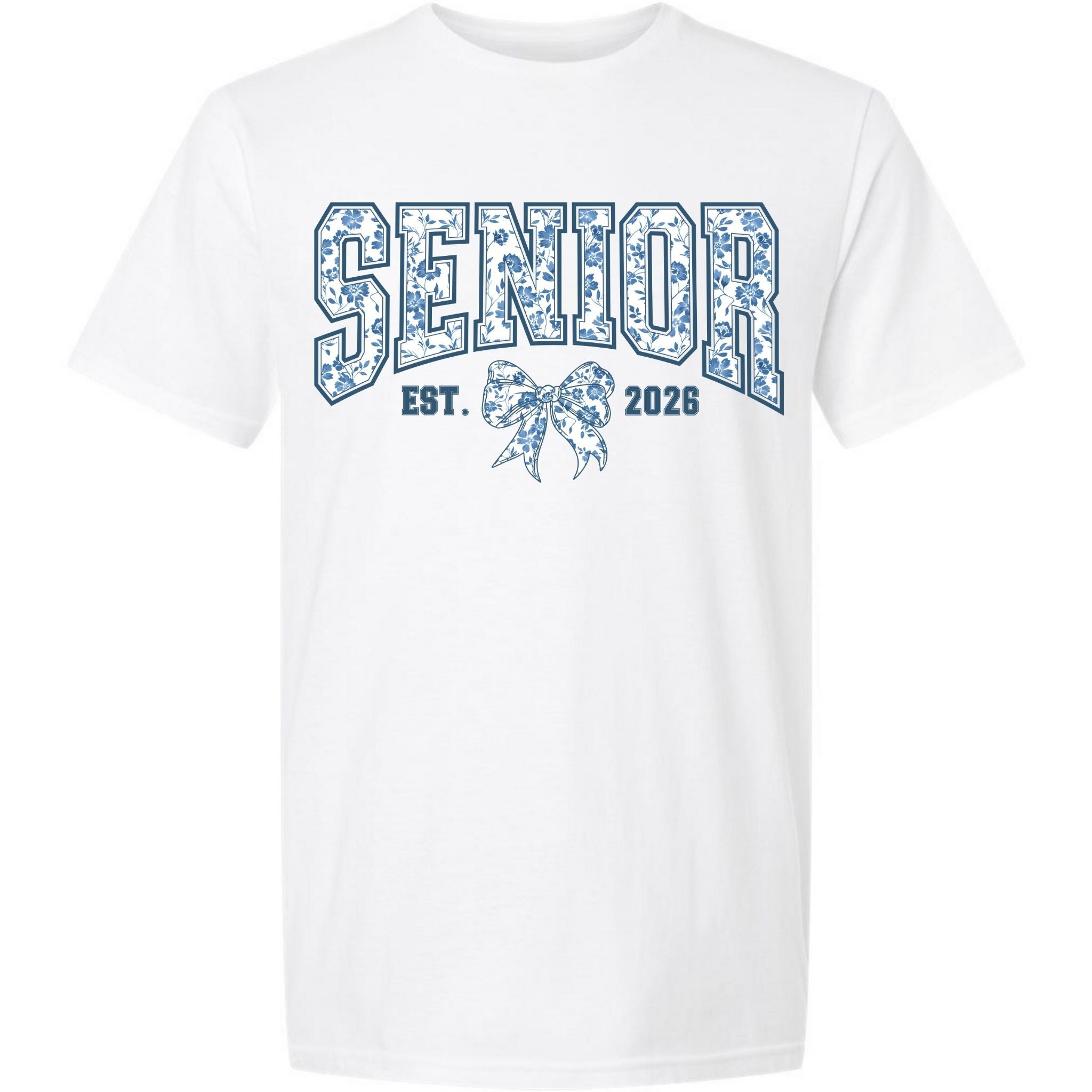 Senior 2026 - Blue Floral Coquette