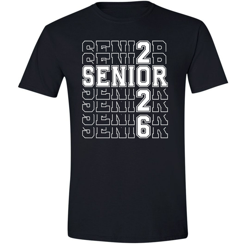 SENIOR 2026 - Faded White Text
