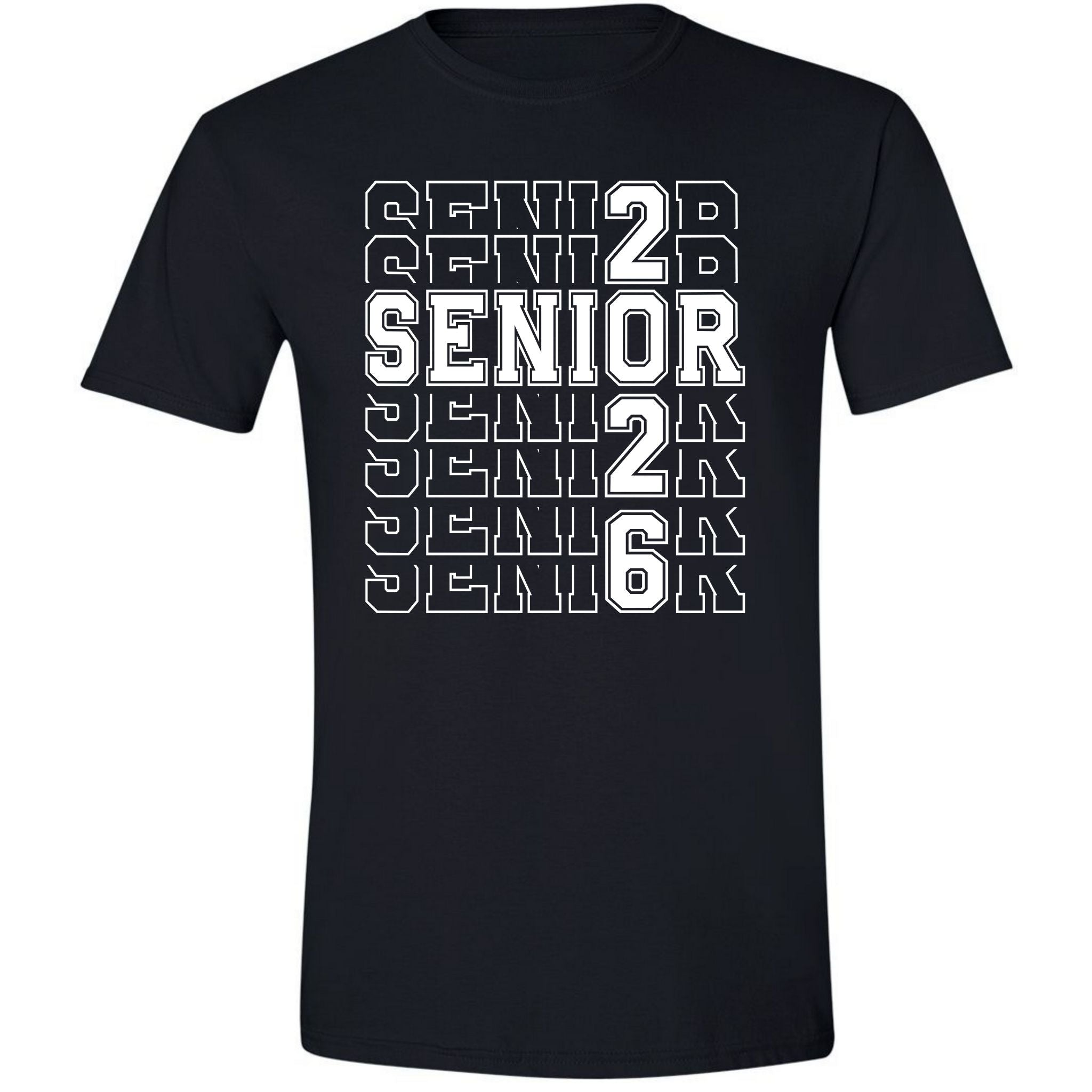 SENIOR 2026 - Faded White Text