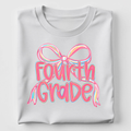 Fourth Grade - Pink Bow