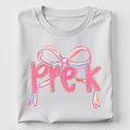Pre-K - Pink Bow