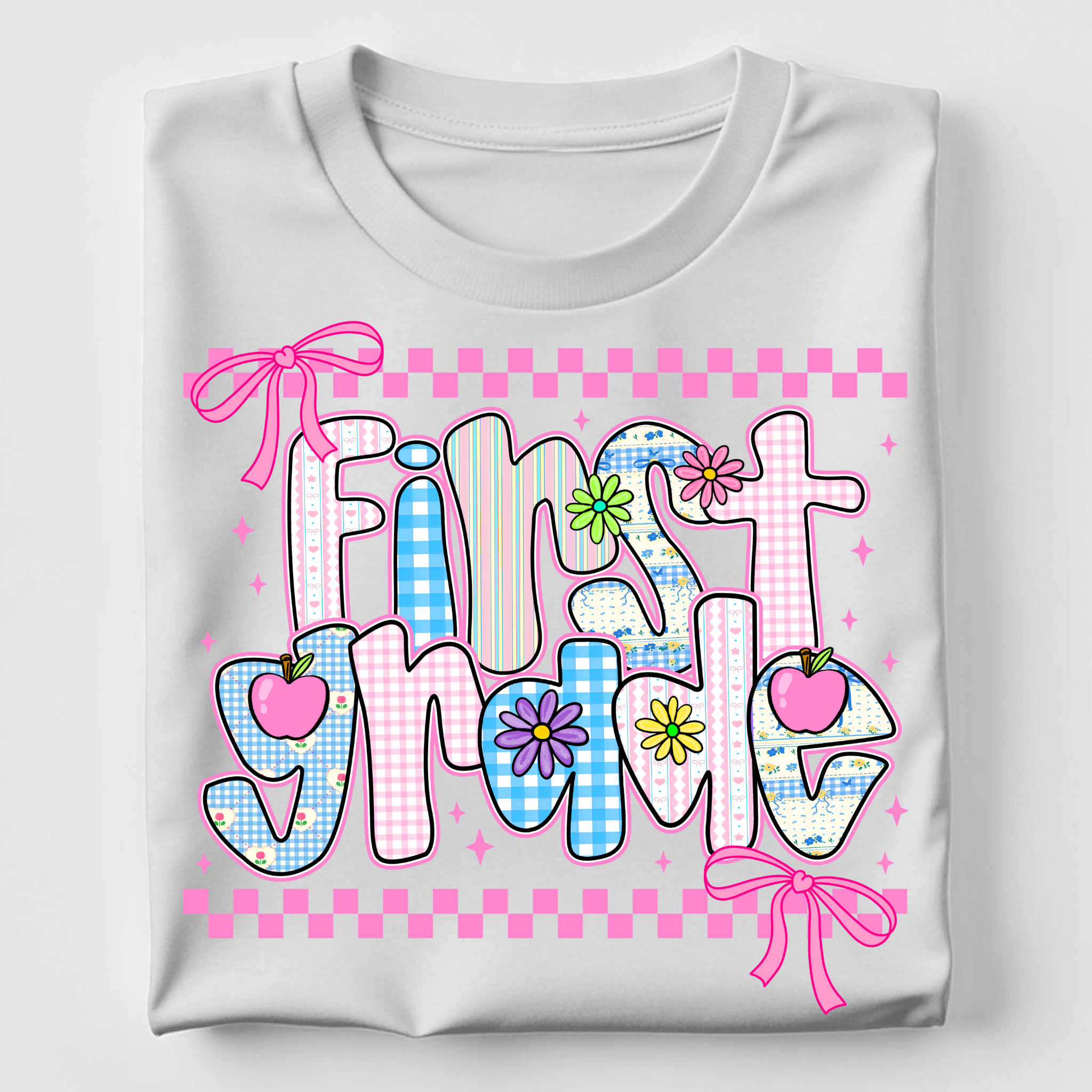 First Grade - Preppy Check