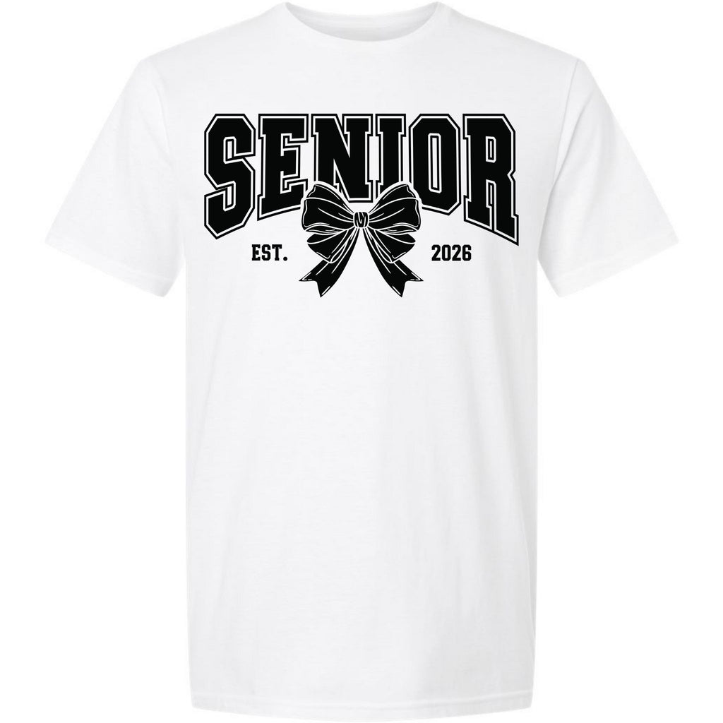Senior Bow 2026 - Black Text
