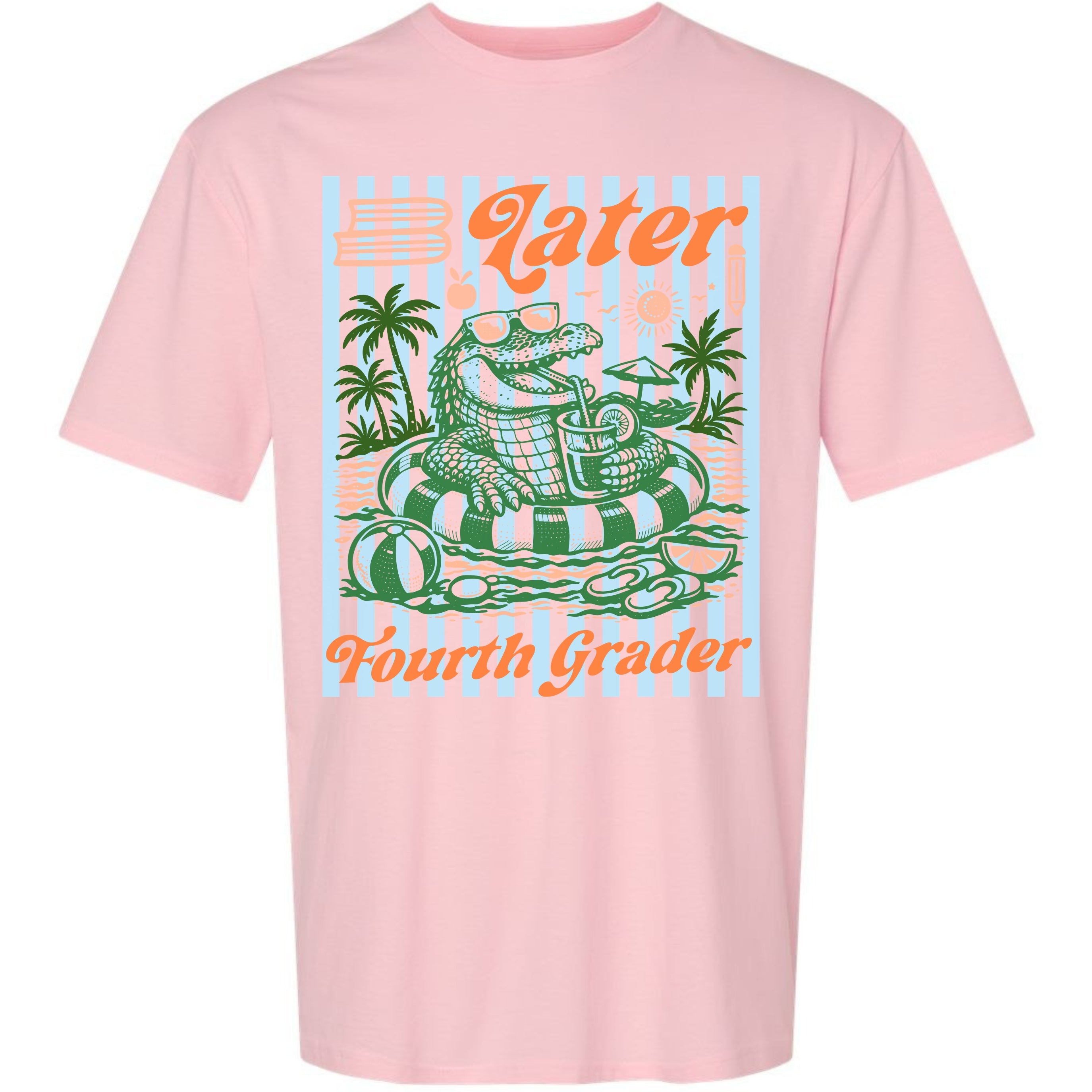 Later Fourth Grader - Orange