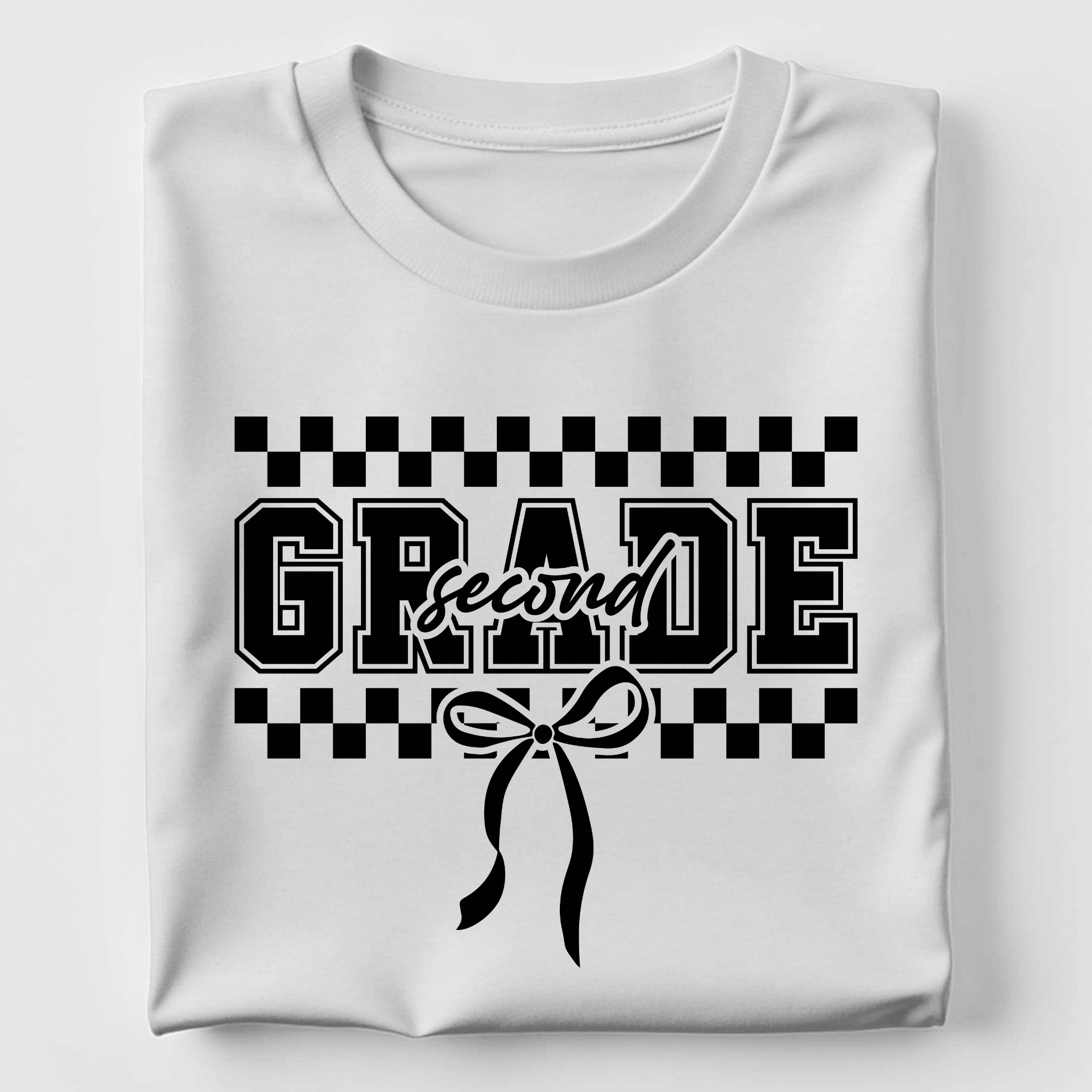 Second Grade - Black Check