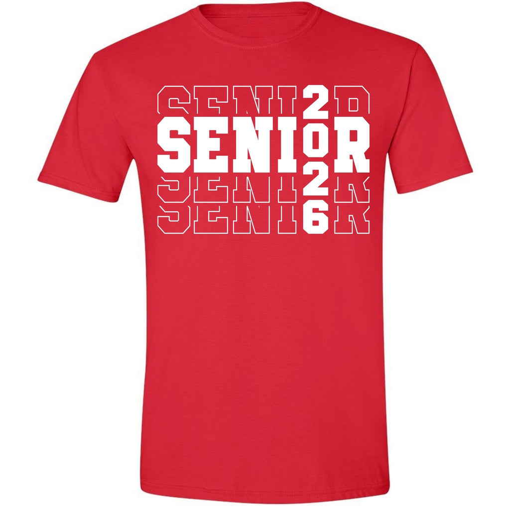 SENIOR 2026 - Stacked White Text