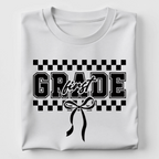 First Grade - Black Check