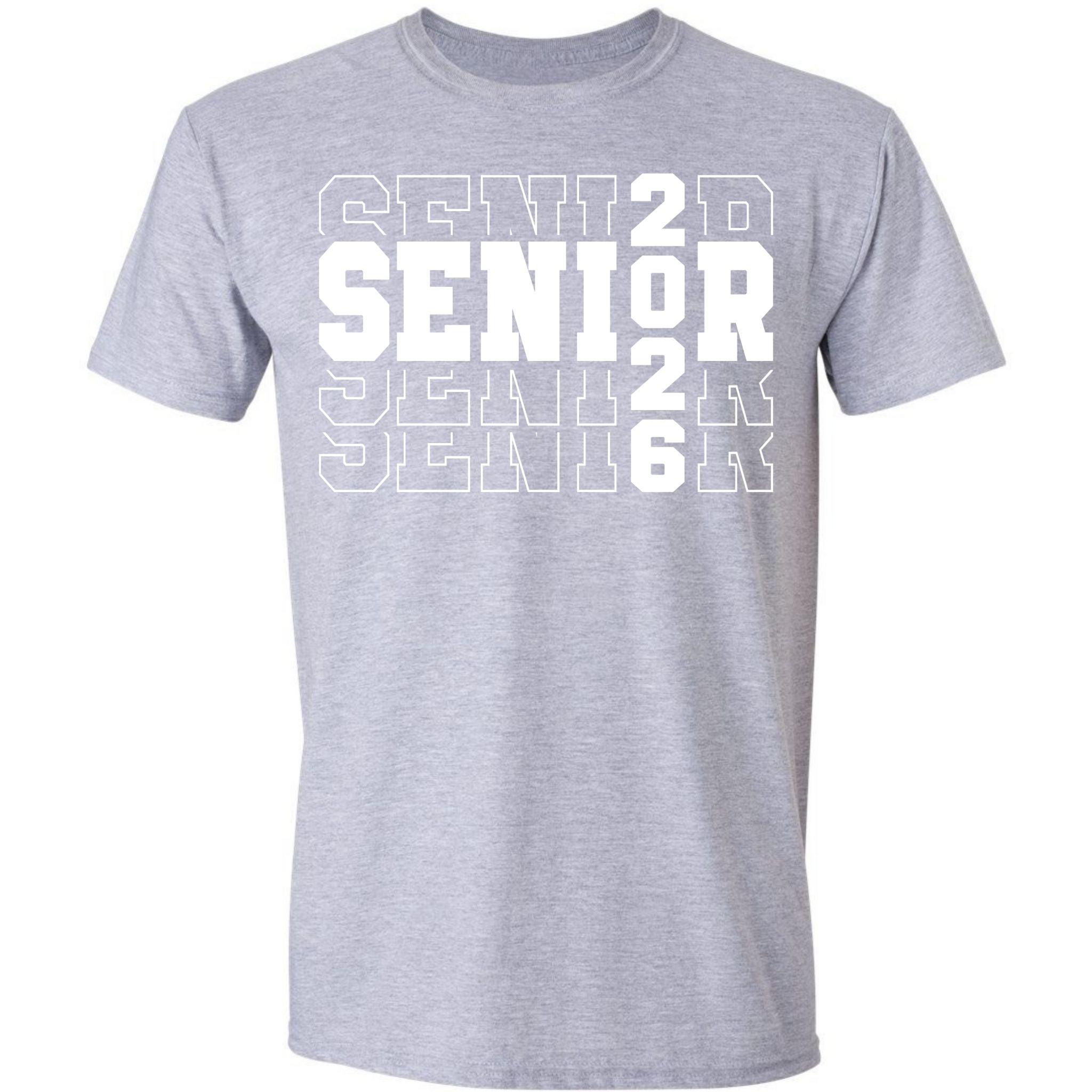 SENIOR 2026 - Stacked White Text