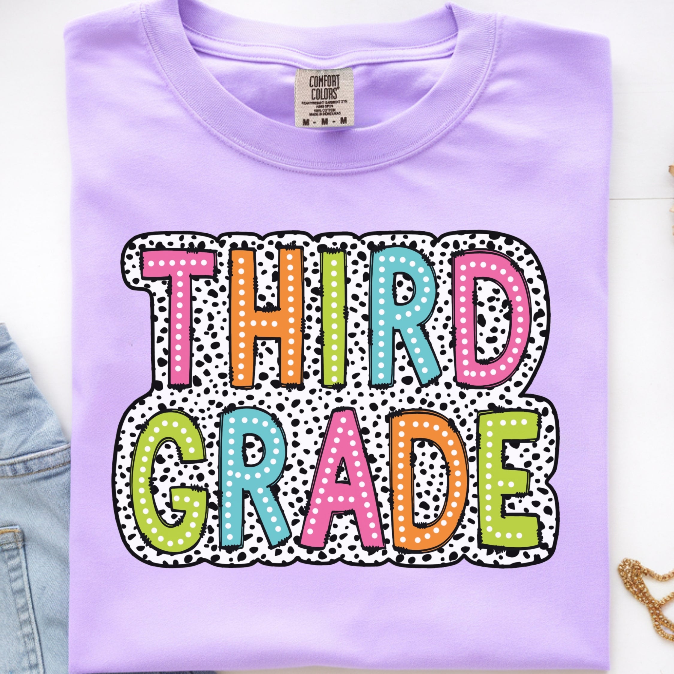 Colorful Dots - Third Grade