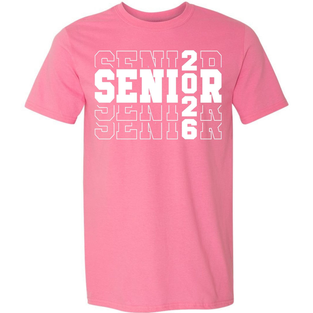 SENIOR 2026 - Stacked White Text