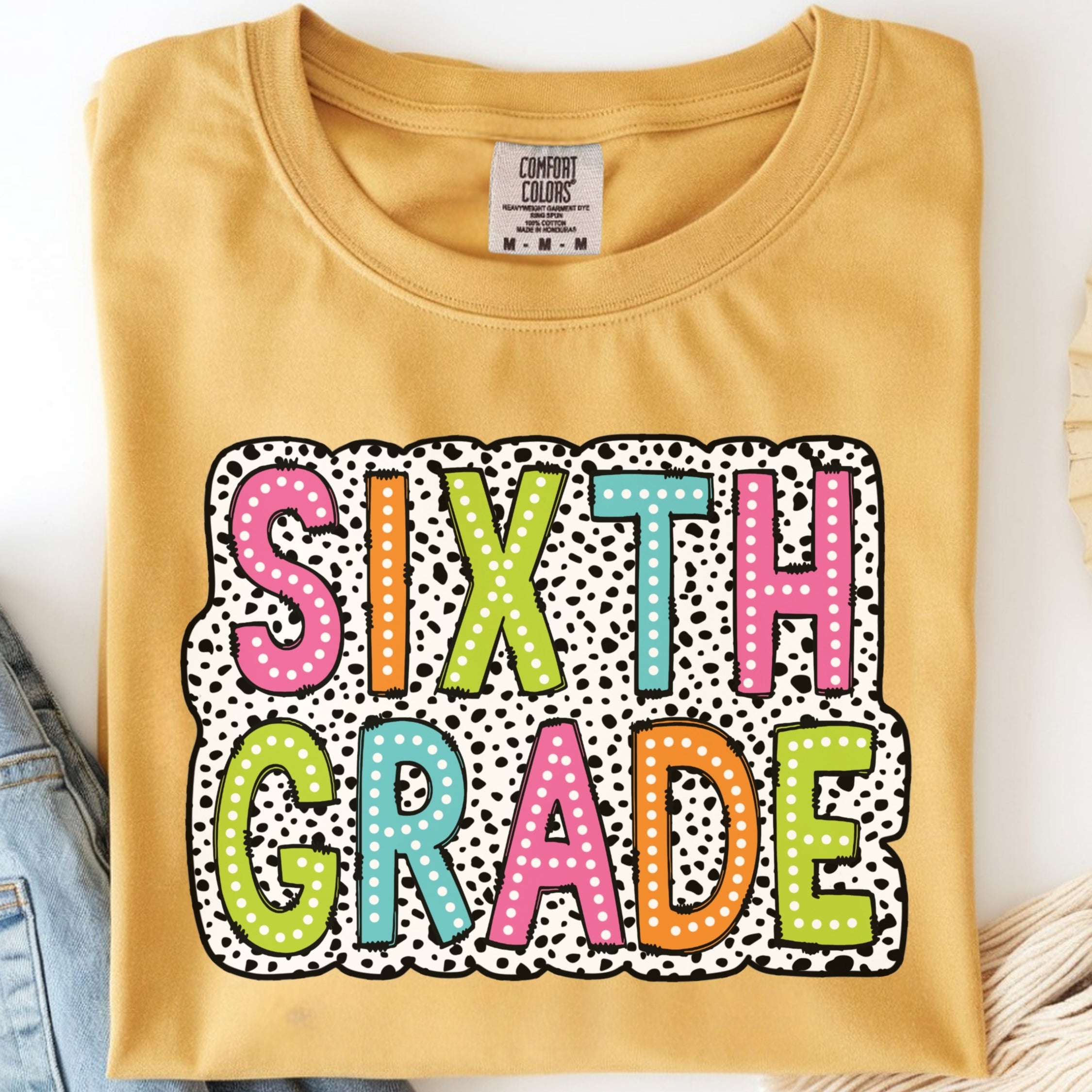 Colorful Dots - Sixth Grade