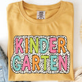 Colorful Dots Distressed - Kindergarten