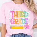 Third Grade Polka Dots