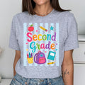 Back to School Preppy Stripes - Second Grade
