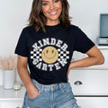 Lightening Smiley White Font - Kindergarten