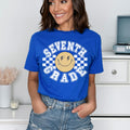 Lightening Smiley White Font - Seventh Grade