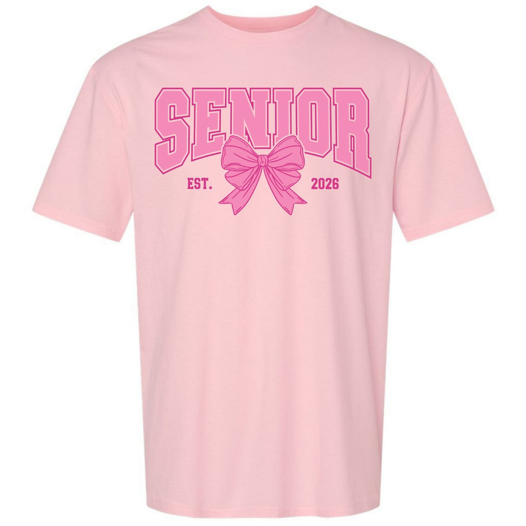 Senior Bow 2026 - Pink Text