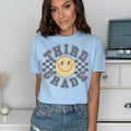 Lightening Smiley Black Font - Third Grade