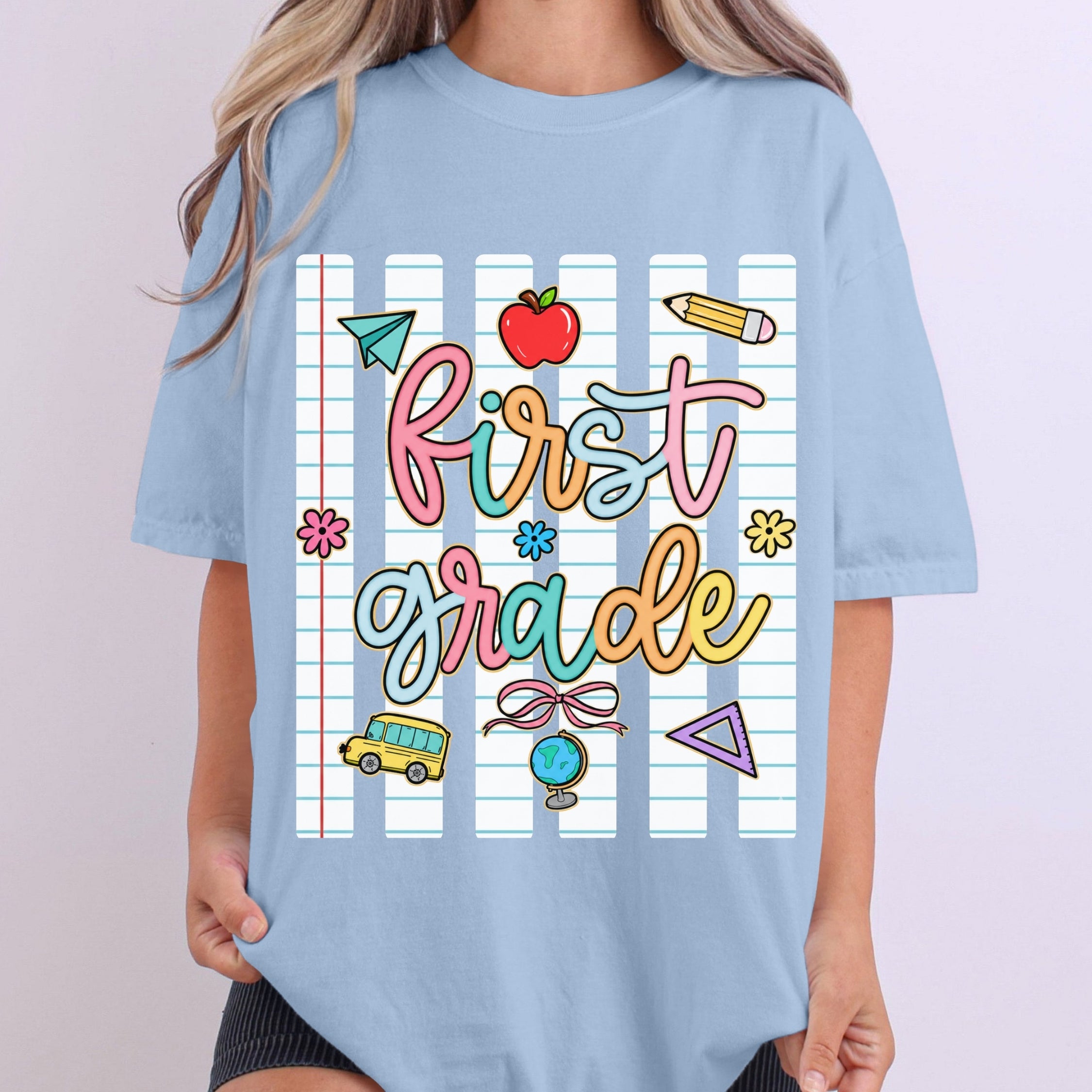 Paper Preppy Stripes - First Grade