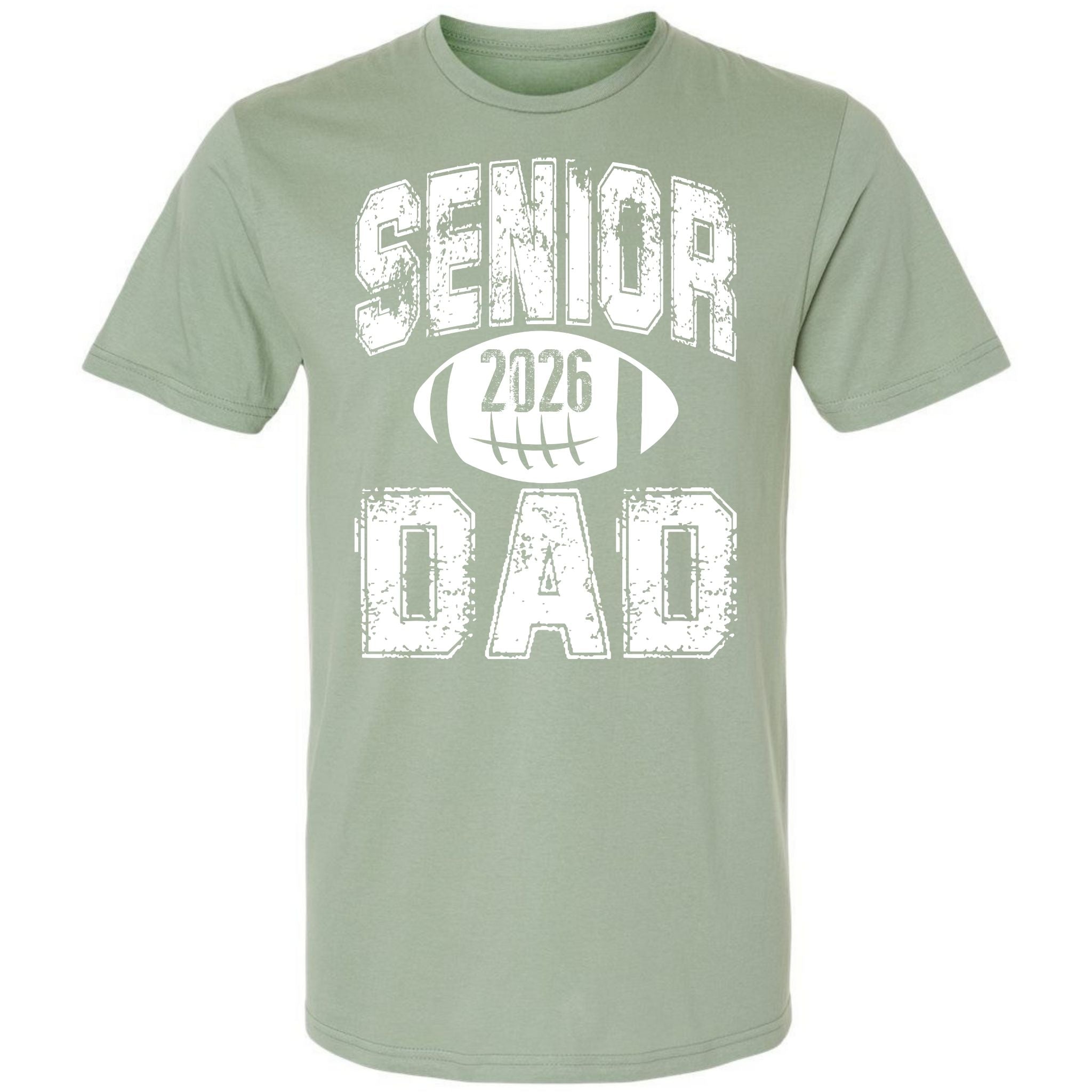 Senior 2026 Football Dad - White Text