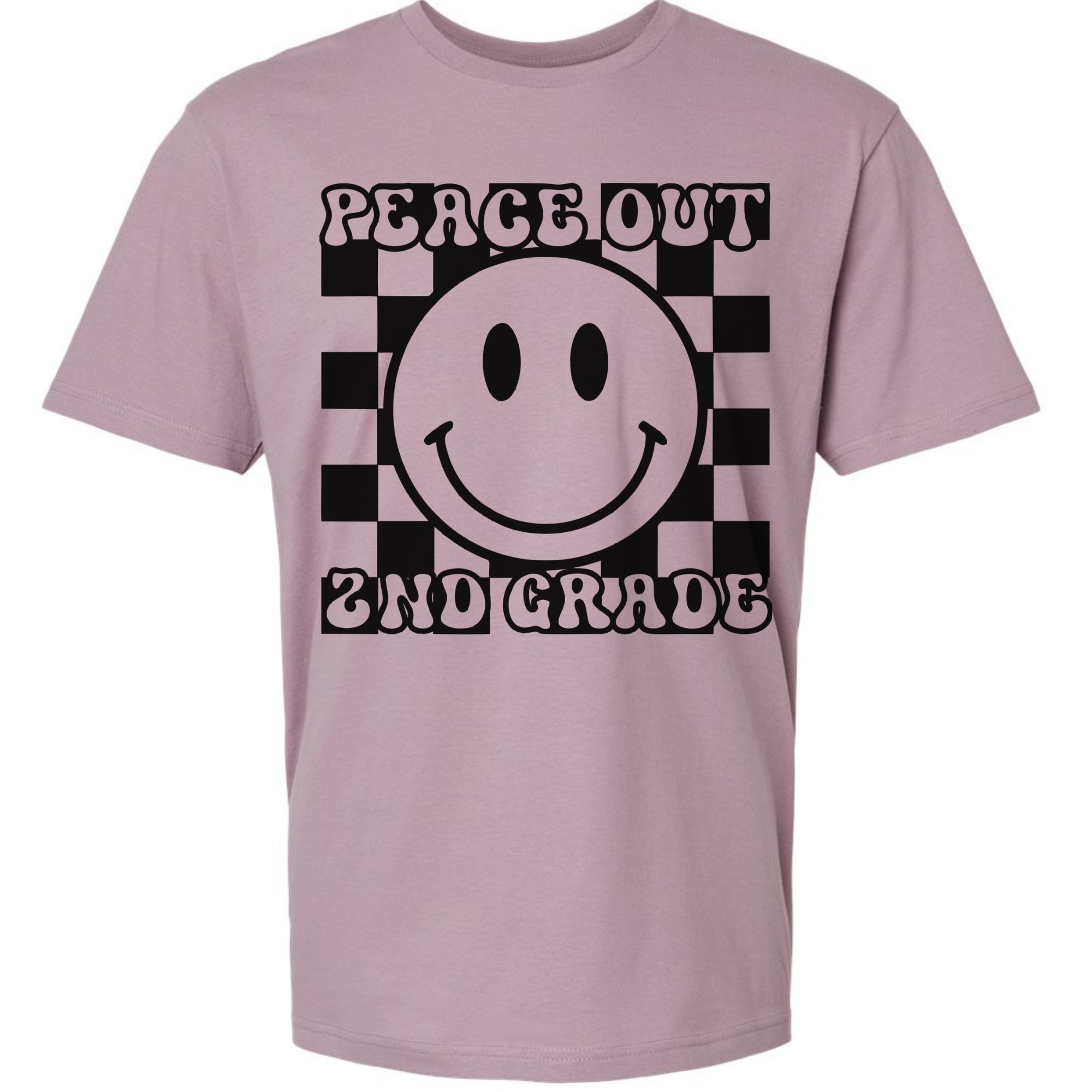 Peach Out 2nd Grade - Check Smiley