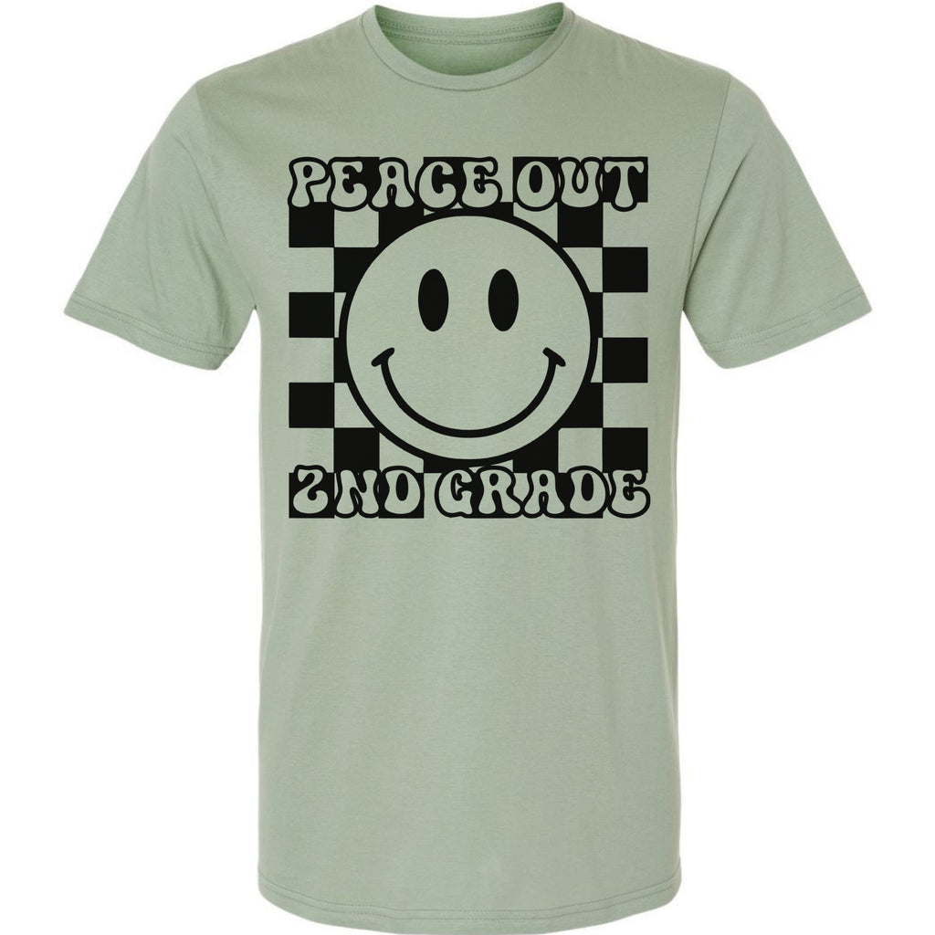 Peach Out 2nd Grade - Check Smiley