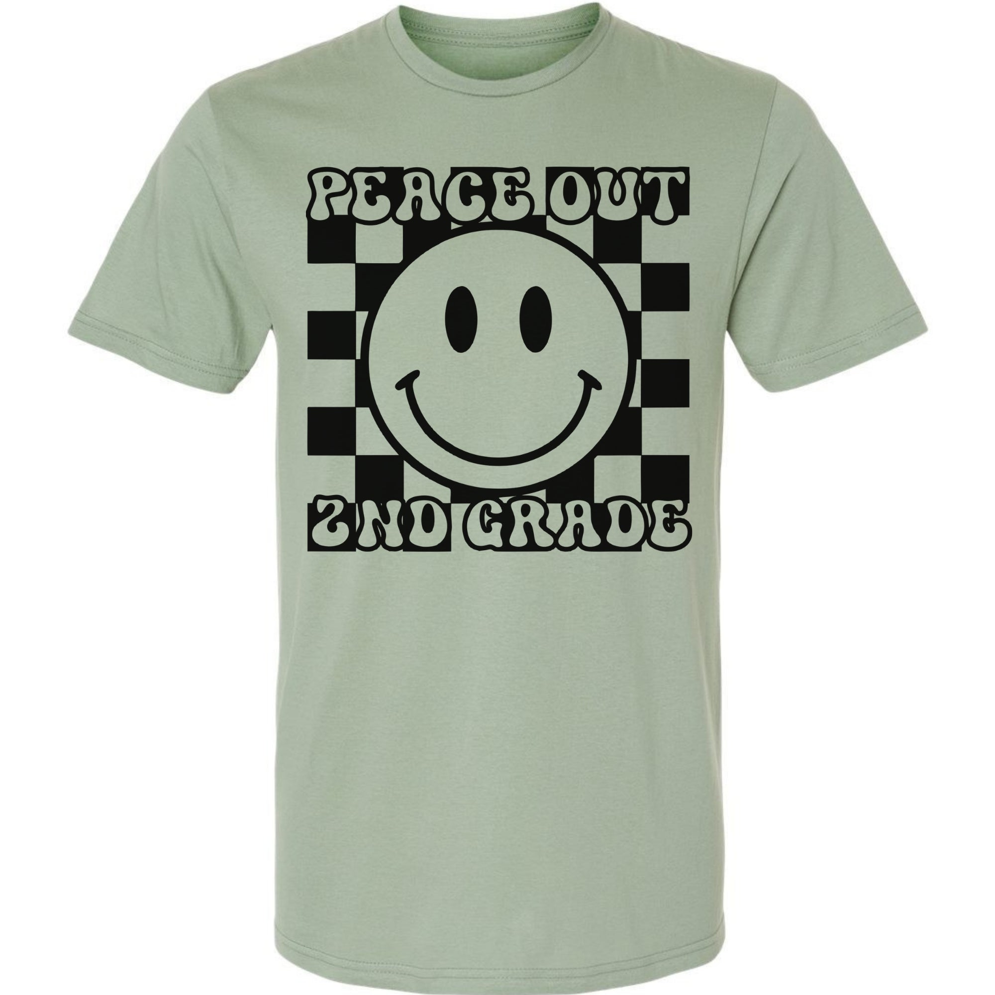 Peach Out 2nd Grade - Check Smiley