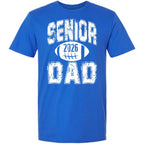 Senior 2026 Football Dad - White Text