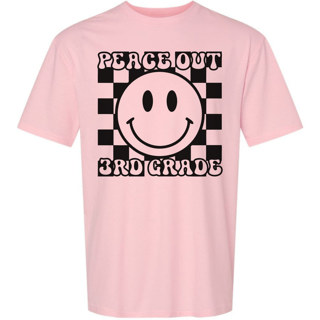 Peach Out 3rd Grade - Check Smiley