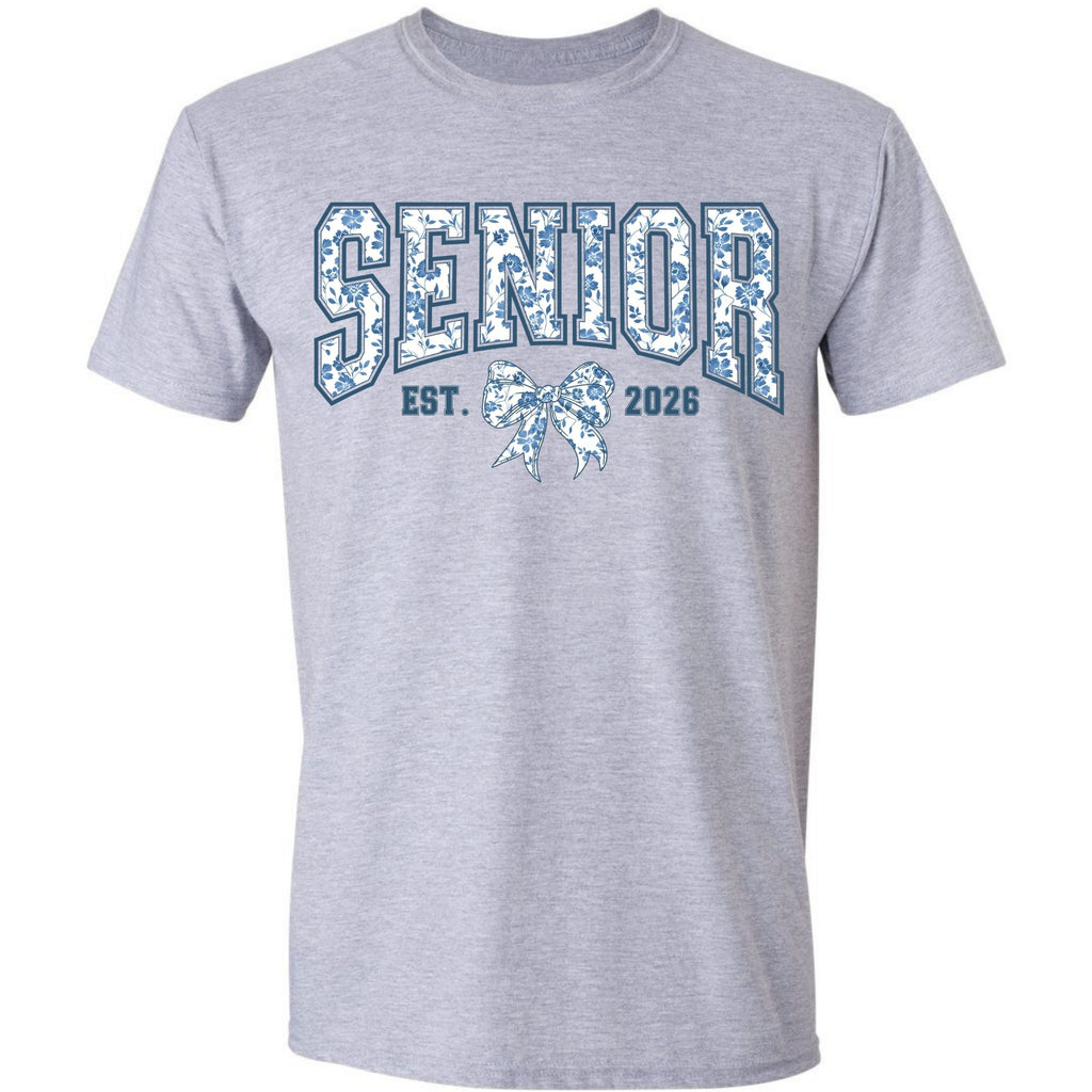 Senior 2026 - Blue Floral Coquette