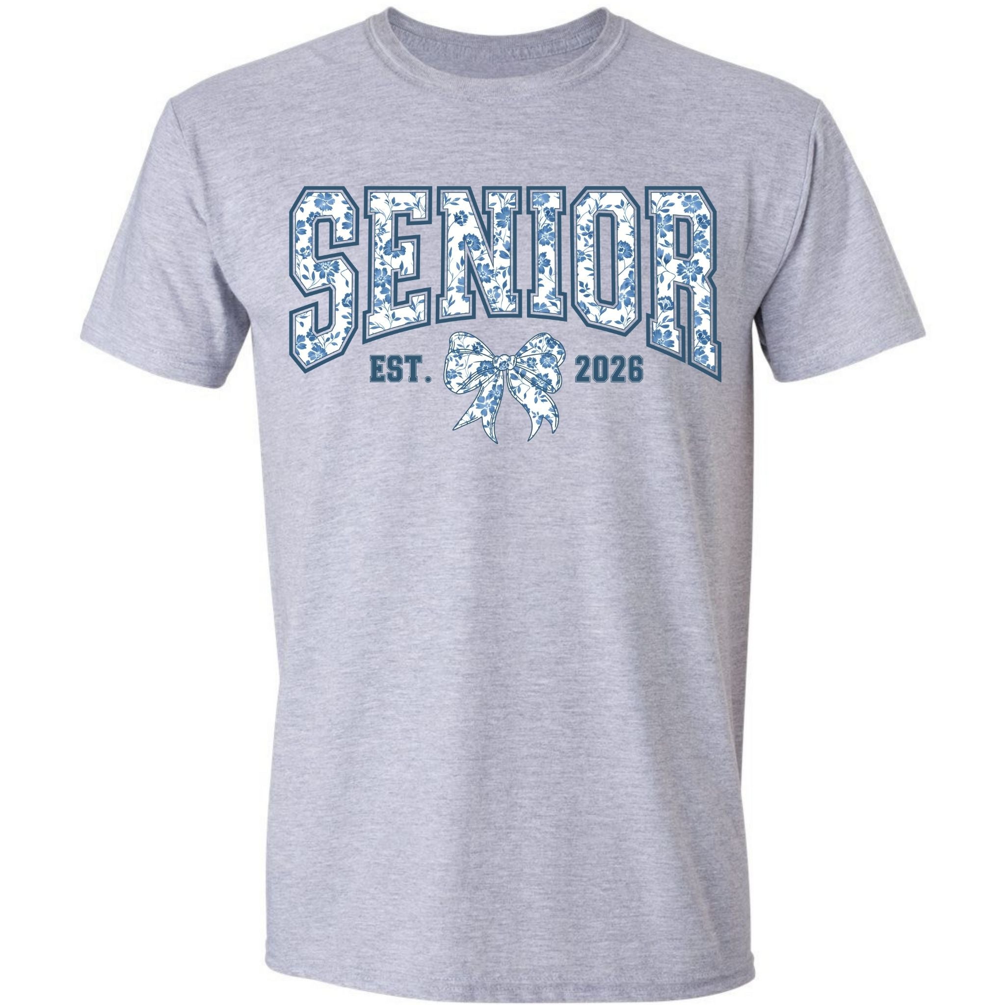 Senior 2026 - Blue Floral Coquette