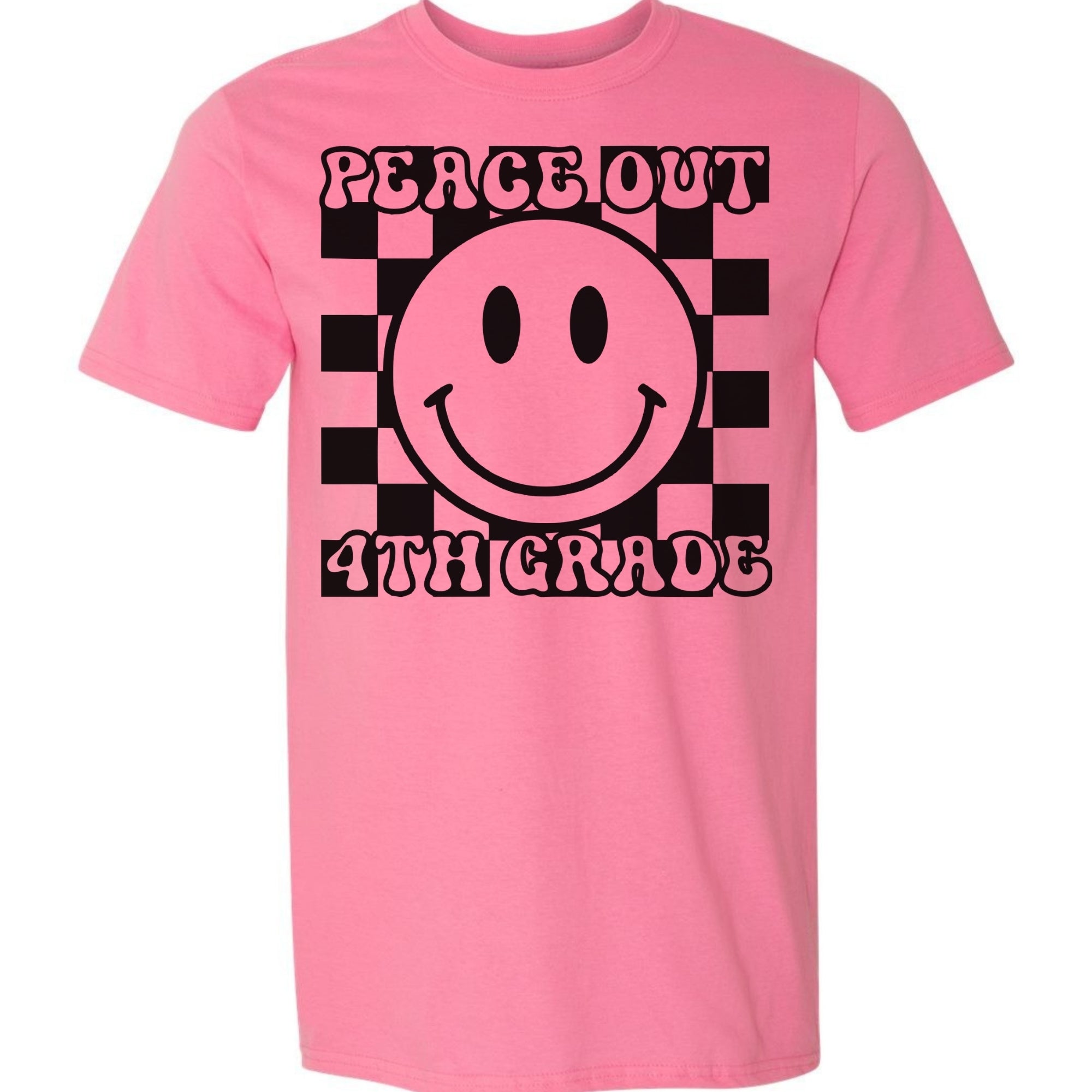 Peach Out 4th Grade - Check Smiley