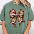 Rhinestone Football Bow
