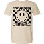 Peach Out 5th Grade - Check Smiley