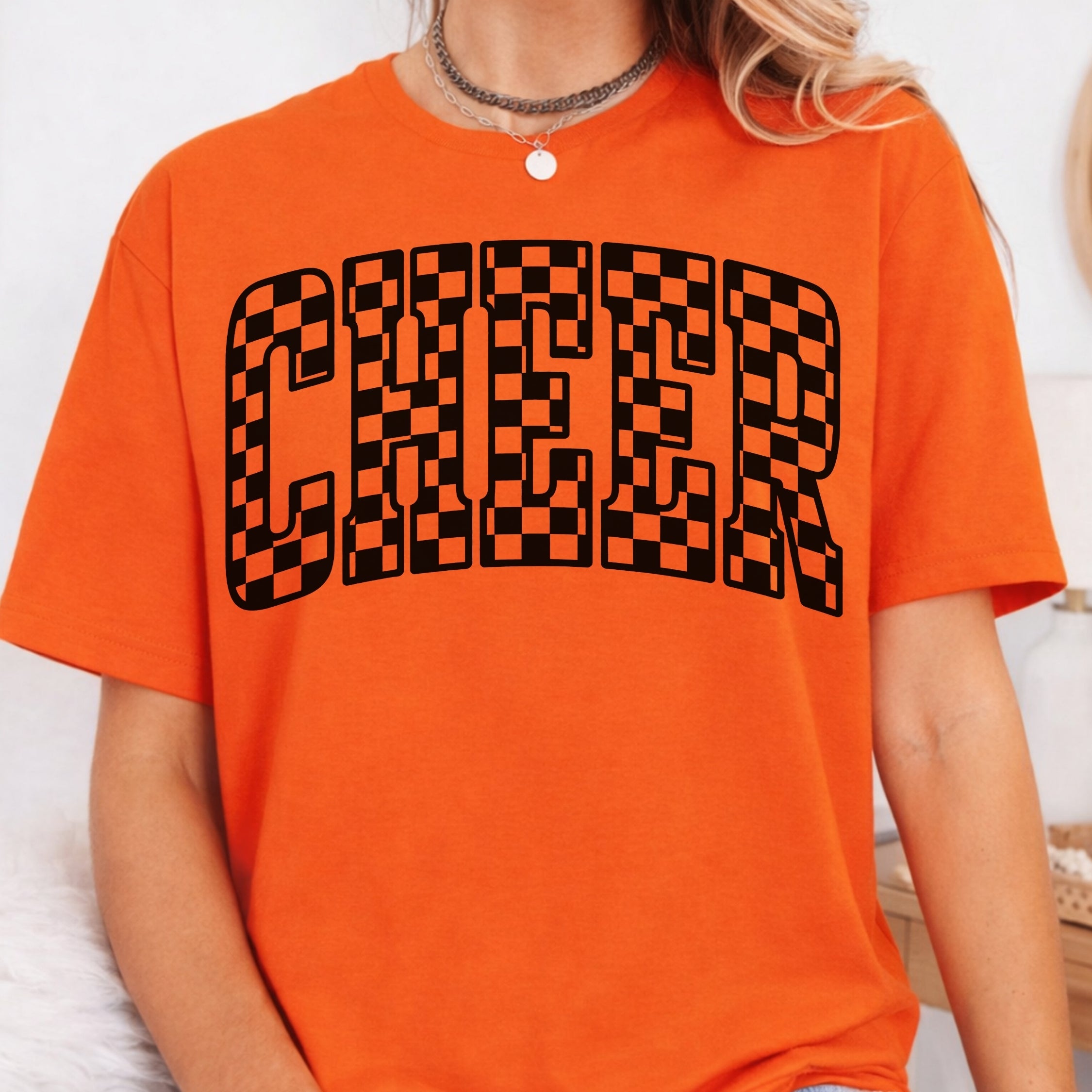 Cheer Black Check
