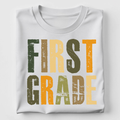 First Grade - Distressed Earth Toned