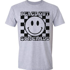 Peach Out 5th Grade - Check Smiley