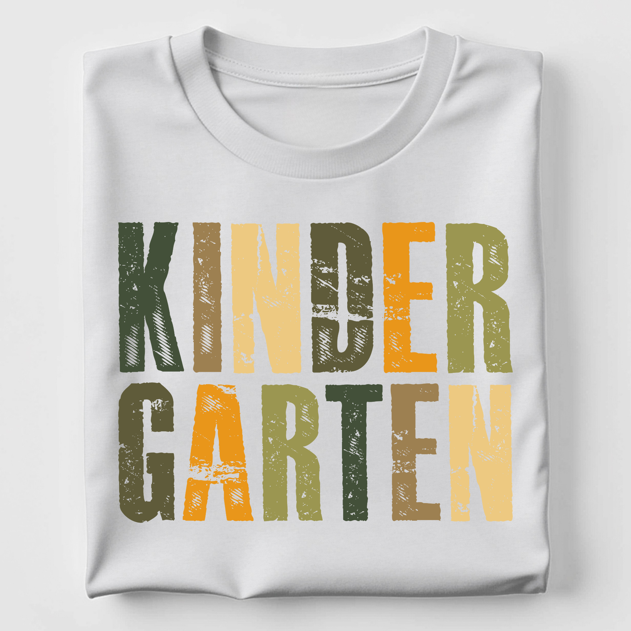 Kindergarten - Distressed Earth Toned