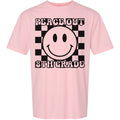 Peach Out 8th Grade - Check Smiley