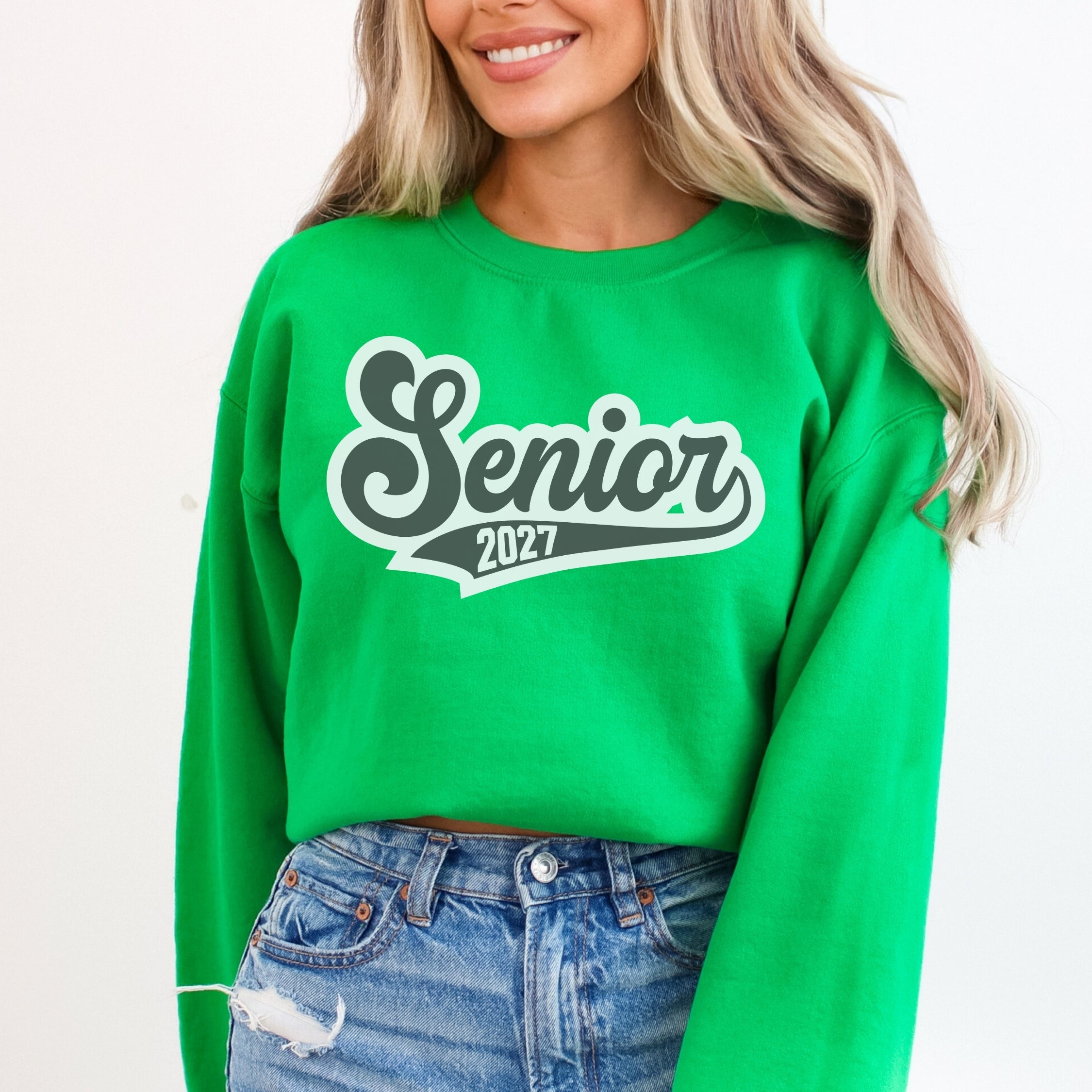 Senior 2027 - White Outline
