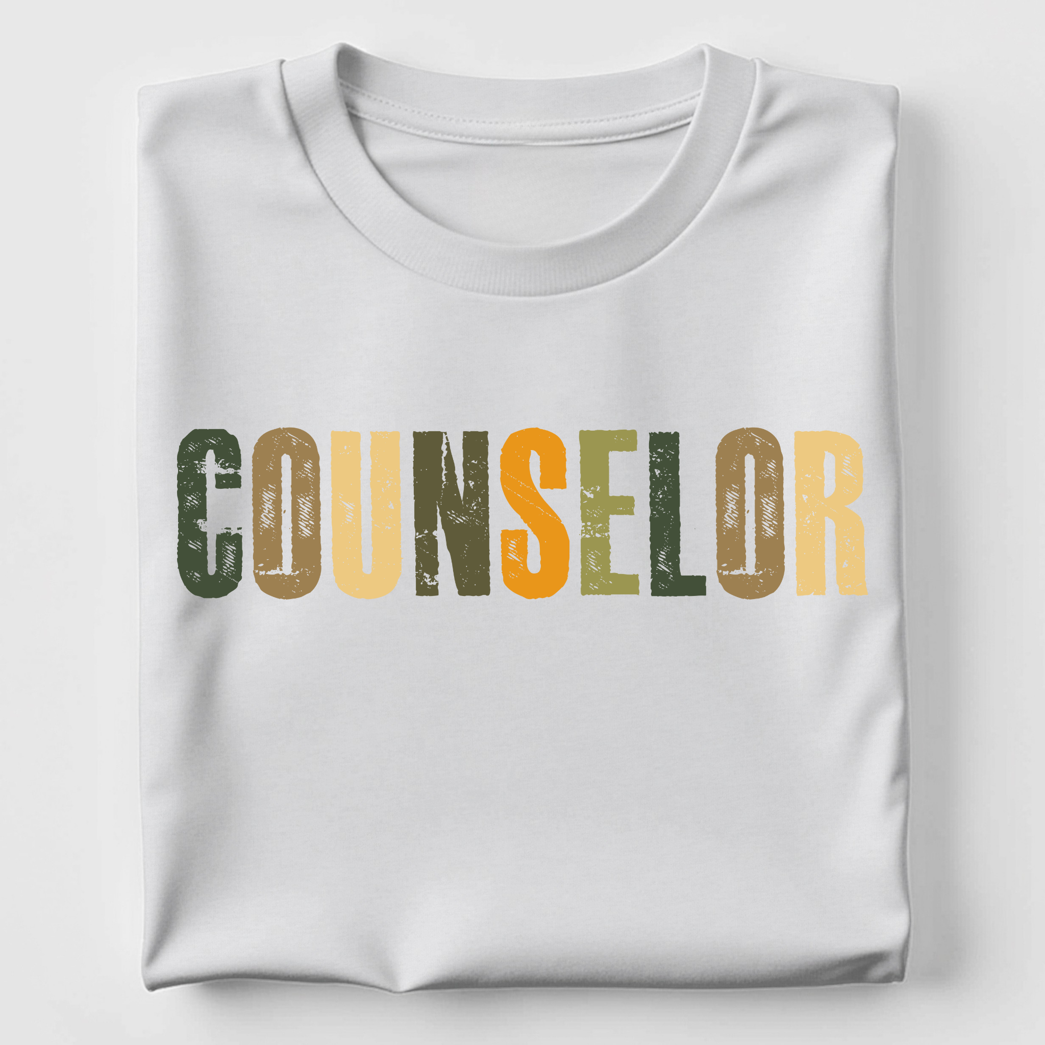 Counselor - Distressed Earth Toned