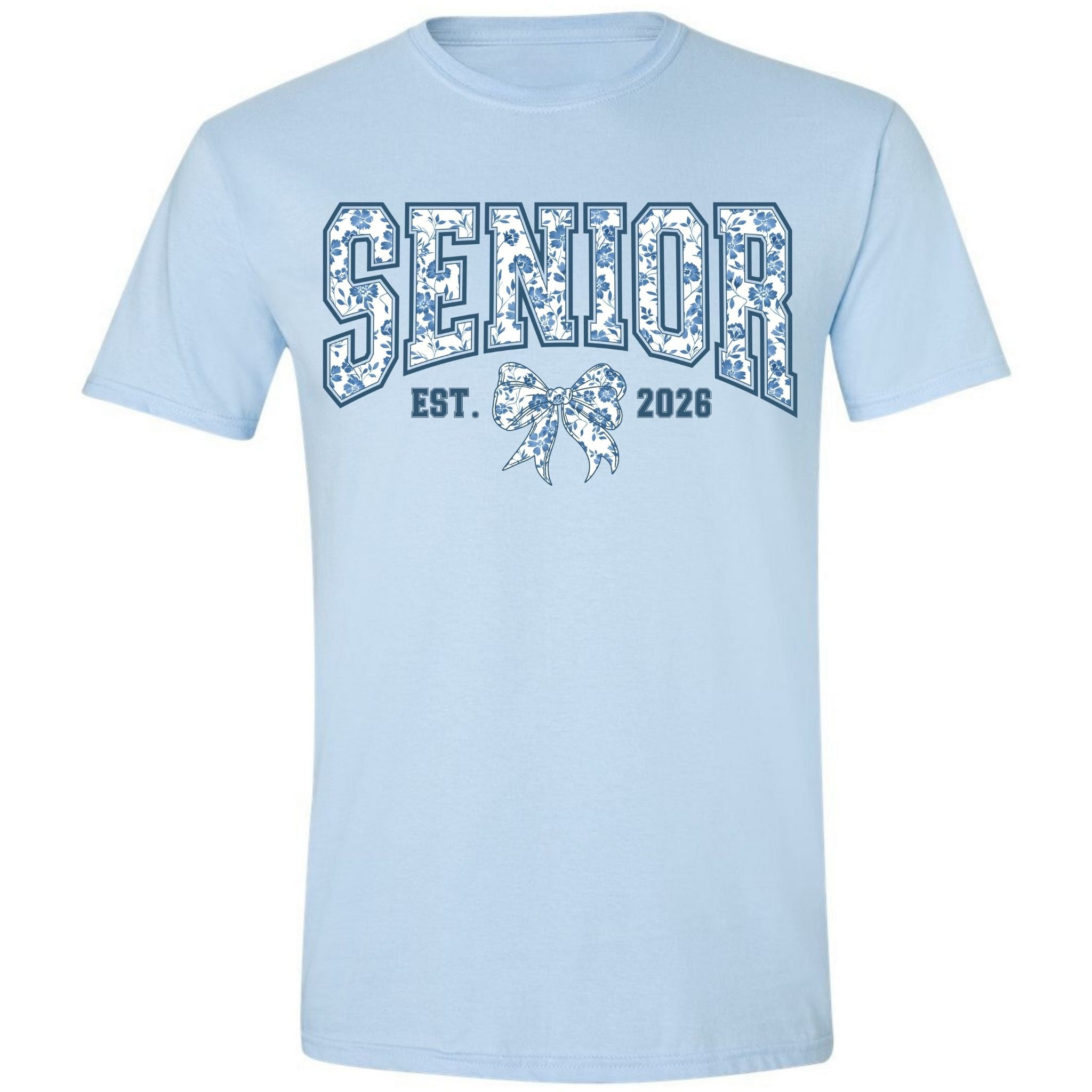 Senior 2026 - Blue Floral Coquette