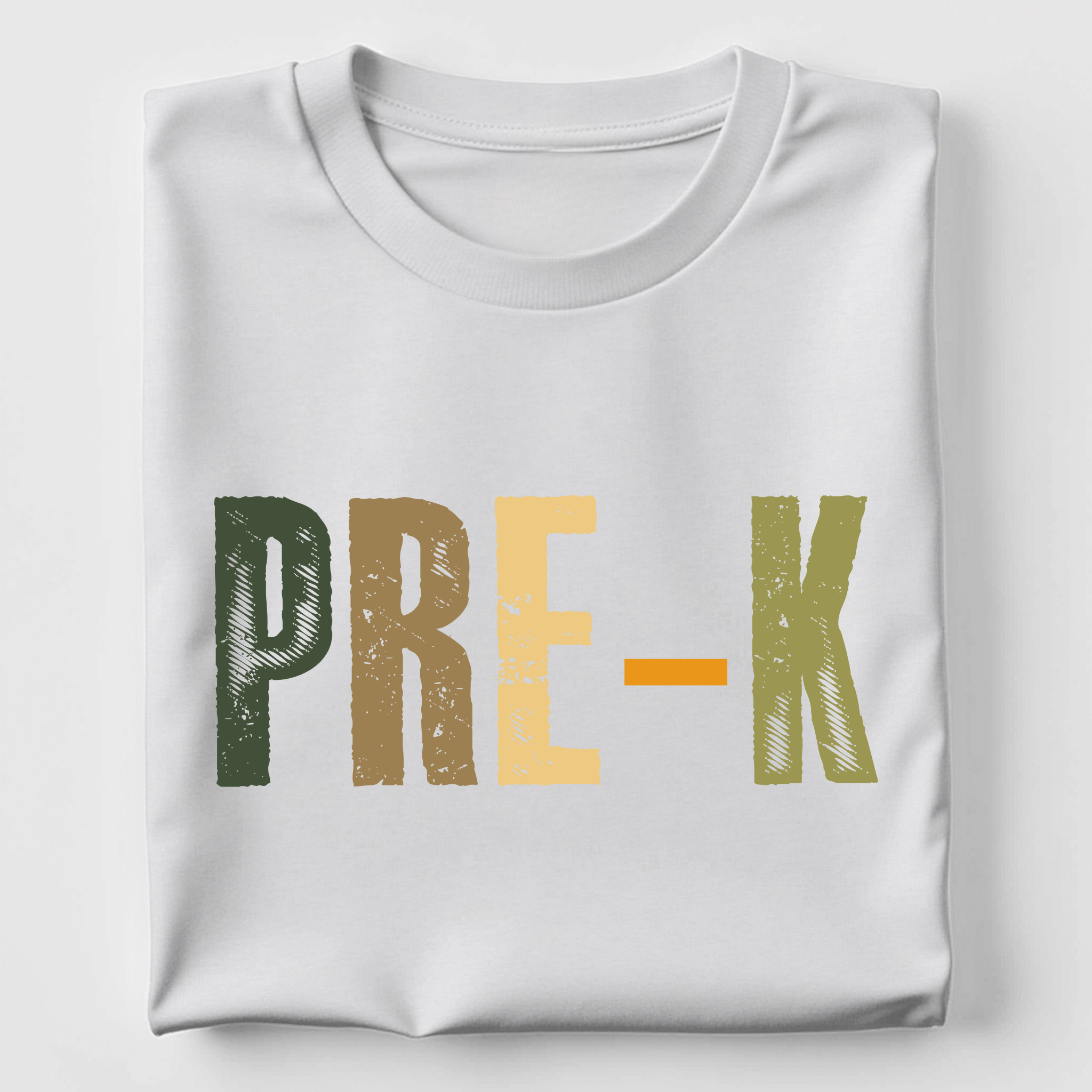 Pre-K - Distressed Earth Toned