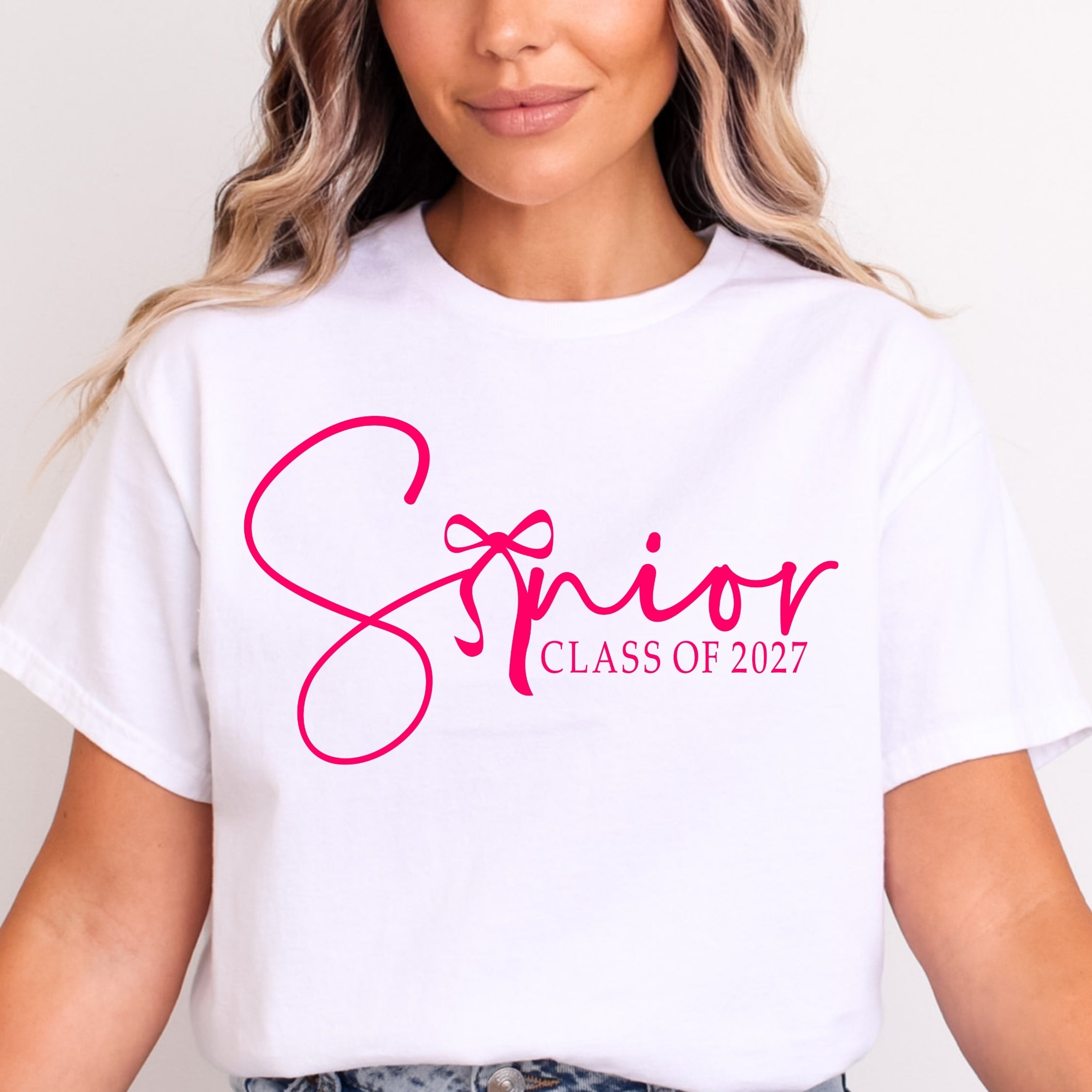 Senior 2027 Coquette Bow
