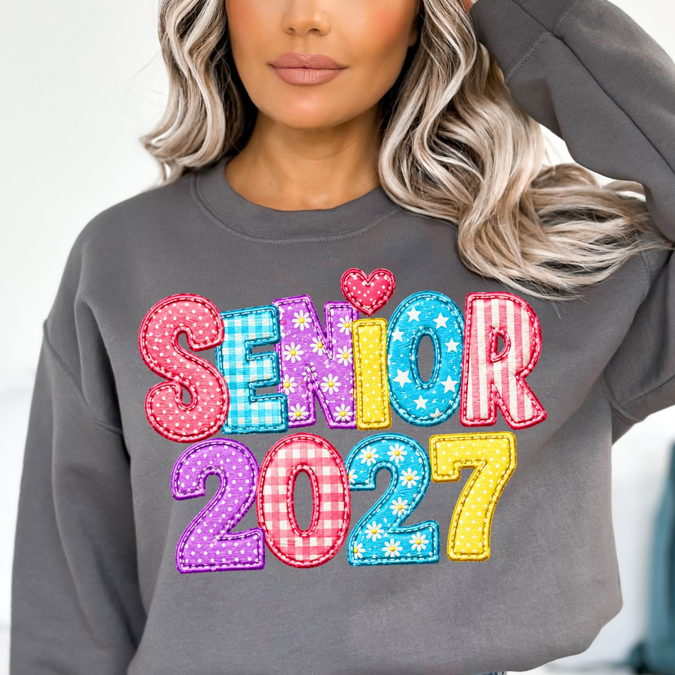 Senior 2027 Quilted Print