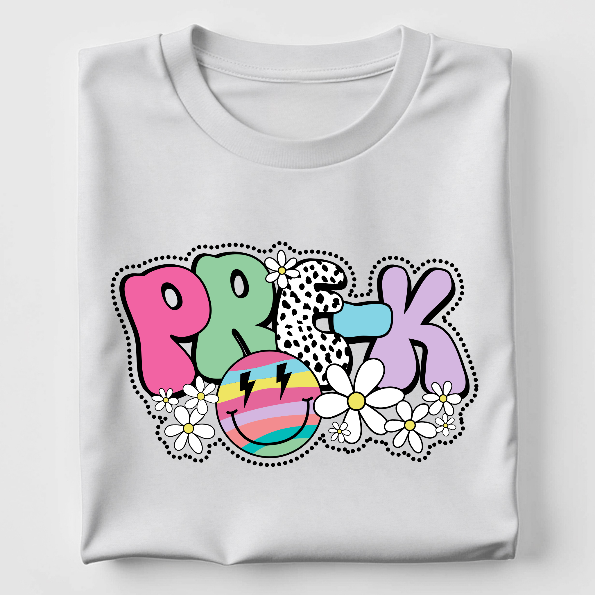 Pre-K - Groovy Smiley