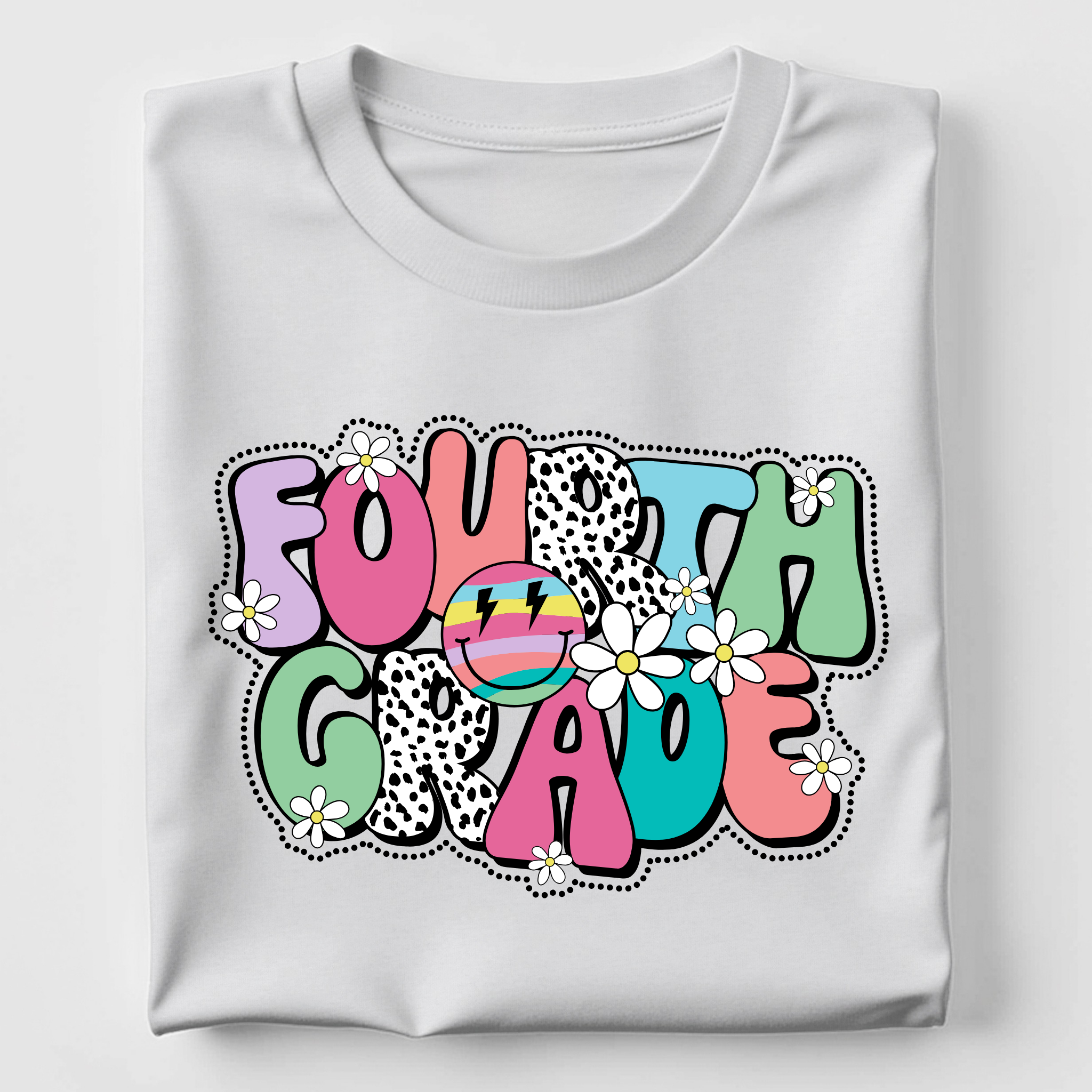 Fourth Grade - Groovy Smiley