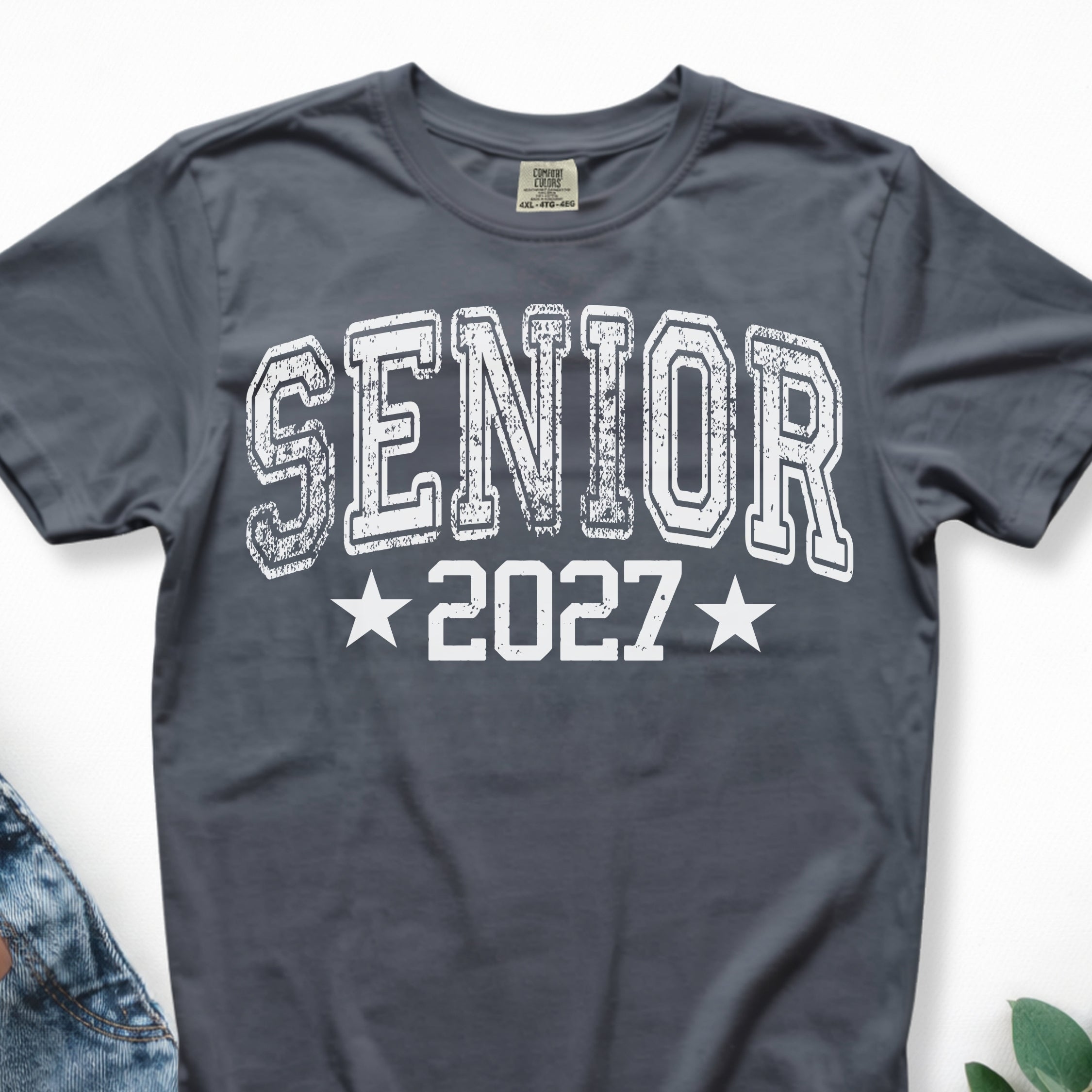 Senior 2027 - Distressed White