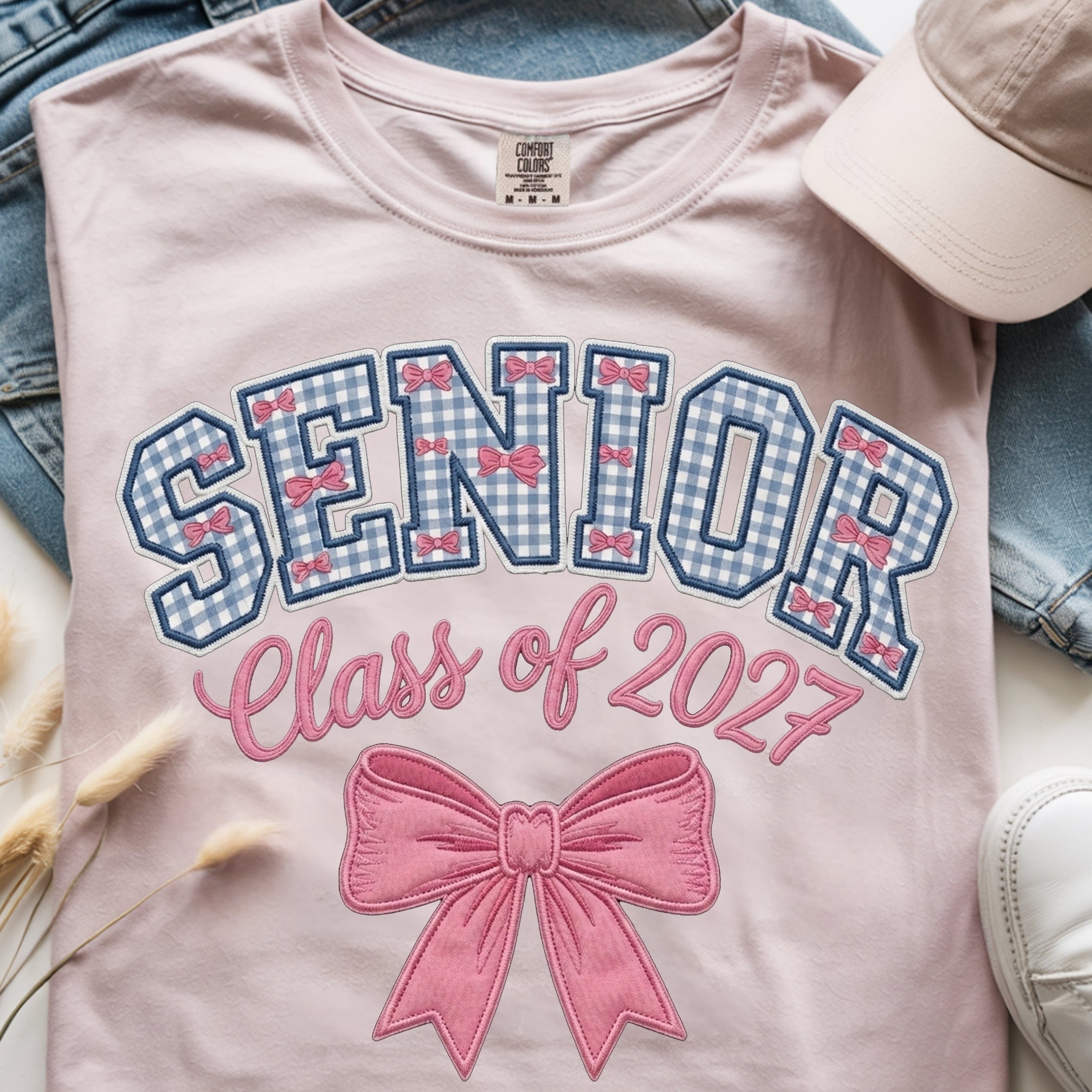 Senior 2027 - Quilted Coquette Bow